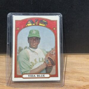 1972 Topps Set Break #169 Vida Blue‎  - Great Condition